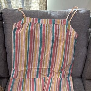 Striped Multicolor Dress